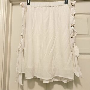 Thalia White Blouse Medium